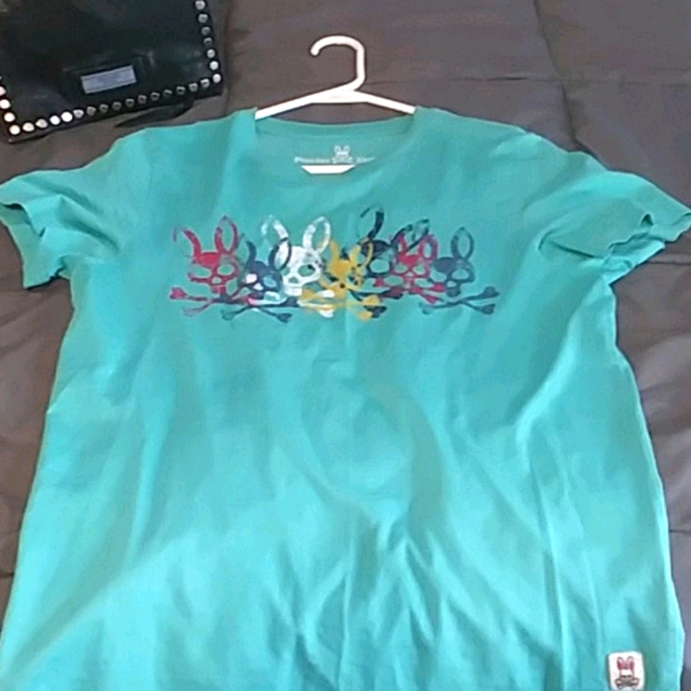 Turquoise Psycho Bunny Tshirt